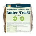 Locawo High Protein & Low Carb Butter Toast | Eiweißbrot | 10 Scheiben | Voller Weizengeschmack | Vegan | ideal für eine eiweißreiche, kalorien- und zuckerreduzierte Ernährung