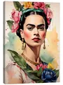 Leinwandbild Frida Kahlo im Sonnenlicht - nobelart