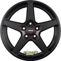Momo Five full black 7x17 ET45 - LK5/112 ML72.3 Felge Alu