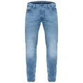 Diesel Röhrenjeans Diesel Herren Jeans TEPPHAR-X 5-Pocket-Style, Röhrenjeans, Slim-Fit, mit Stretch Anteil blau 33