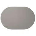 ASA Selection Tischset Leather Optic Fine 49,5x33cm Kunststoff Grau Zement