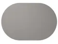ASA Leather Optic fine Tischset oval Cement 49,5x33cm