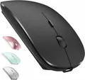 Kabellose Bluetooth Maus MacBook Laptop Desktop Computer leise Büromaus Schwarz