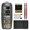 BSIDE Digital Multimeter TRMS Handheld Oszilloskop Spannungsprüfer Berührungslos Wiederaufladbar 3 in 1 Farbdisplay 10Mhz Datenübertragung Auto Kalibrierung Mini Oscilloscope für Audio KFZ Elektronik