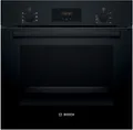 HBF133BA1 Backofen 60cm Schwarz 5Heizarten LED-Display EcoCleanDirect