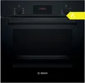 Bosch Einbau-Backofen HBF133BA1 schwarz 66L Umluft 3D-Heißluft Grill