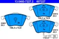 ATE 13.0460-7227.2 Brake Pad Set, disc brake for AUDI,SEAT,VW