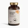 Kurkraft Curcuma Extrakt - 90 Kapseln - hochdosiert (475mg Curcuminoide) - vegan