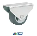 Dörner + Helmer Möbelrolle / Parkett-Bockrolle mit Softrad Ø30mm /#83071900