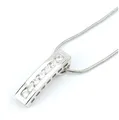 Le BIJOU Eleganter Anhänger mit Kette und Markenkristallen crystal clear NEU