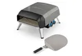 Tefal Pizzaofen Pizza Pronto, kompakter Gaspizzaofen für Zuhause, schnelles Vorheizen, 360° drehender Pizzastein, bis zu 400 °C, inkl. Pizzaschaufel, JM4130