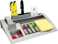 Post-it Desk Organizer C50 7000062207 Tischorganizer Silber (metallic) Anzahl der Fächer: 7
