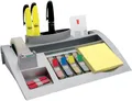 Post-it Schreibtisch Organizer silber bestückt
