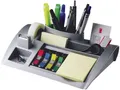 Post-it Schreibtisch Organizer, silber, bestückt