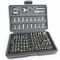 Sicherheit Schraubendreher Bit Set Torx Schraube Phillips Pozidriv®-Bits aus Chrom-Vanadium Stahl 100 pc