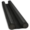 com-four® Zuschneidbarer Zugluftstopper für alle gängigen Türen, Türbodendichtung mit doppelseitiger Isolierung, Luftzugstopper Schallschutz, Kälteschutz, Energie- und Heizkostenersparnis (001 Stück)