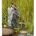 Rottenecker Bronze-Froschkönig Heinrich, wasserspeiend
