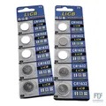 LiCB 10 Stück CR1632 3V Lithium Knopfzellen CR 1632 Batterien