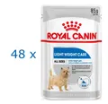 (EUR 17,40 / kg)  Royal Canin Light Weight Care Mousse - Hundefutter 48 x 85 g