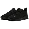 PUMA ANZARUN LITE Sneaker mit atmungsaktivem Textil-Obermaterial, mit SOFTFOAM+ Einlegesohle schwarz 44,5 EU