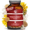 QIDOSHA® Astragaloside IV aus Astragalus-Wurzelextrakt plus Piperin, höchster Astragalosid IV Gehalt, 90 Kapseln im Apothekerglas, deutsche Fertigung, jede Charge laborgeprüft