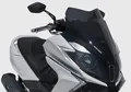 ERMAX Scooterscheibe Sport Acrylic durchsichtig Schwarz getönt für KYMCO New Dow