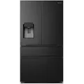 HISENSE RF728N4SBFE French Door (560 l, E, 1785 mm hoch, Schwarz)