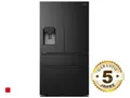 French Door Kühl-Gefrier-Kombination Hisense RF728N4SBFE Schwarz 178,5 cm