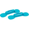 BECO Aquahantel BEflex Aqua Fitness Training Wasser Sport Kraft Ausdauer Kondition, 2 Stück, Türkis