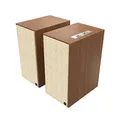 Klipsch - The Nines – Monitor mit Stromversorgung (Paar) – Walnuss