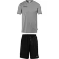uhlsport Trainingsanzug Trikot-Set SCORE 26 (2-tlg), atmungsaktiv grau|schwarz XXL