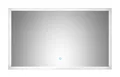 Spiegel Badezimmerspiegel Badspiegel LED-Spiegel LED Touchfunktion 120 x 65 cm