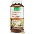 Knoblauch-Mistel-Weißdorn-Kapseln 480 Kapseln - 209 g