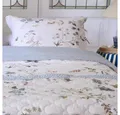 PiP Studio Bettwäsche Kawai Flower White 200 x 200 cm, Perkal-Baumwolle, 3 teilig