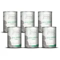 MjAMjAM - Premium Nassfutter für Katzen - saftiges Hühnchen an Brokkoli, 6er Pack (6 x 400 g), getreidefrei mit extra viel Fleisch