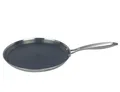 Crepespfanne Pfannkuchen Pancake Pfanne Ø24cm Edelstahl AntiHaft Rungassi PSSP24
