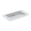 Geberit Möbelwaschtisch One 75x40cm, o HL, Ü vd, w K-Tect/Bl we. gl