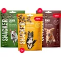 mera Snacker Mixtray Leckerli 6x200 g | Halbfeuchter Trainingssnack | Für ausgewachsene Hunde | Ohne Zuckerzusatz und ohne Getreide | Optimale Verdauung 6x200g