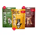 Snacker MixPack ohne Getreide 6 x 200g, herzhaft softe Hundeleckerli für Trai...