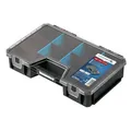 Högert Technik - Organizer mit Fächern, Abdeckung aus Polycarbonat, Verstellbare Trennwände, Extra Platz für Werkzeuge und Gegenstände, Praktisch und Geräumig, Modularer Aufbau - HT7G510