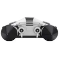 SUPROD Slipräder Heckräder Schlauchbooträder klappbar EIN-Hand Bedienung Edelstahl V4A HD200, grau/schwarz