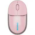 CANYON mouse OnClick 24 BT/ Wireless Transparent/Pink