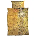 Goebel Satin-Bettwäsche nach Gustav Klimt Adele Bloch 135x200 cm Gold