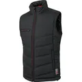 Würth MODYF Arbeitsweste New Craft Wattierte Steppweste für Handwerk & Freizeit schwarz 4XL