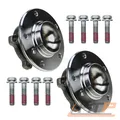 2x RADNABE RADLAGERSATZ VORNE FÜR BMW 1-ER E81 E82 E87 E88 3-ER E90 E91 E92 E93