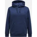 PEAK PERFORMANCE Herren Kapuzensweat M Original Small Logo Hoo-BLUE SHADOW