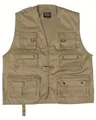Mil-Tec Jagd- Und Anglerweste khaki