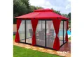 Swing&Harmonie Pavillon LED - Pavillon 3x4m Minzo Garten Pavillion, Solar Pavilion Gartenzelt Designer Pavilon