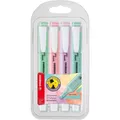 Textmarker - STABILO swing cool Pastel Edition, 4er Pack