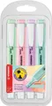 STABILO TEXTMARKER SWING COOL PASTELL 4 STÜCK PACKUNG TEXT-MARKER